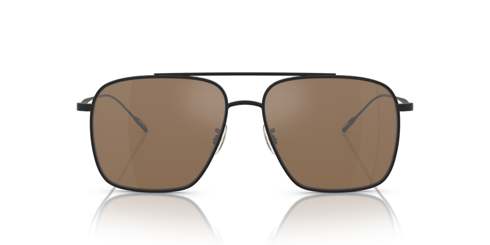 Oliver Peoples Dresner with Matte Black frame and Brown lenses - image 2