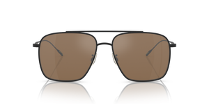 Oliver Peoples Dresner with Matte Black frame and Brown lenses - image 2