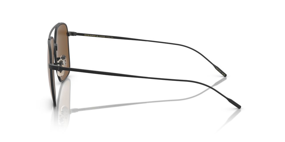 Oliver Peoples Dresner with Matte Black frame and Brown lenses - image 4