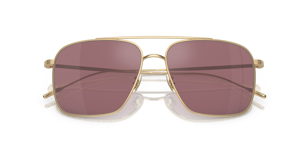 Sie Oliver Peoples Dresner mit Gold Gestell und Violett Gläsern - bild 7