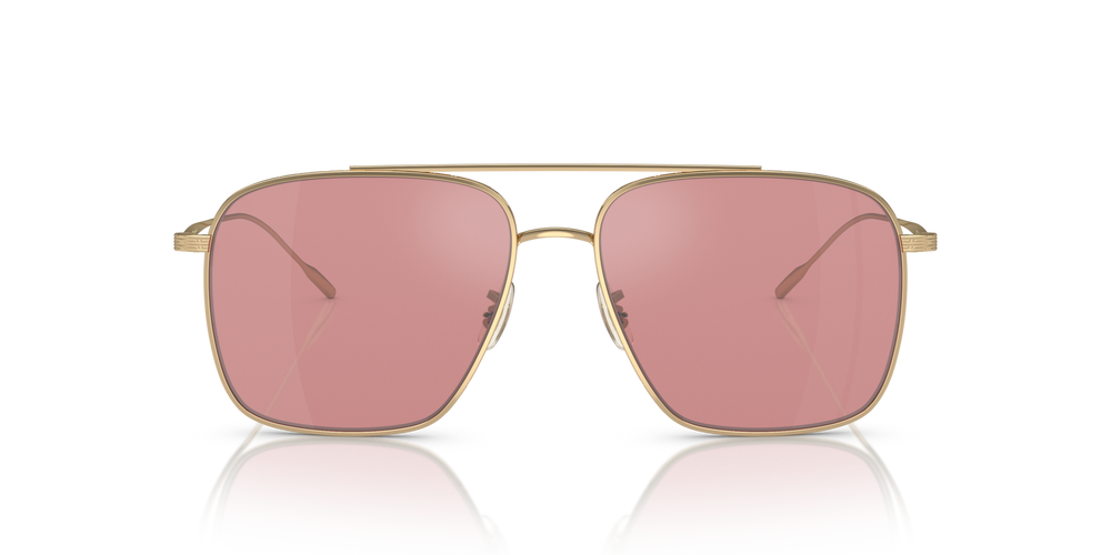 Sie Oliver Peoples Dresner mit Gold Gestell und Violett Gläsern - bild 2
