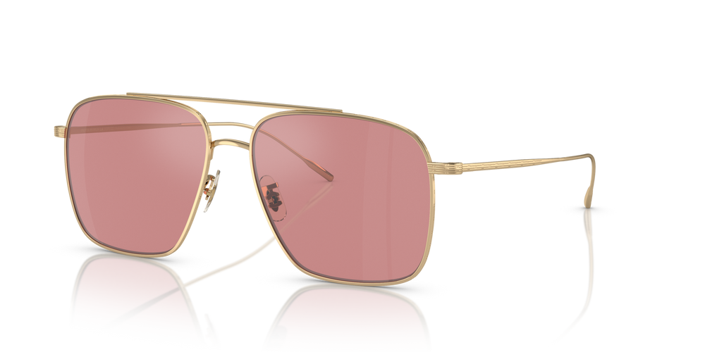 Sie Oliver Peoples Dresner mit Gold Gestell und Violett Gläsern - bild 3