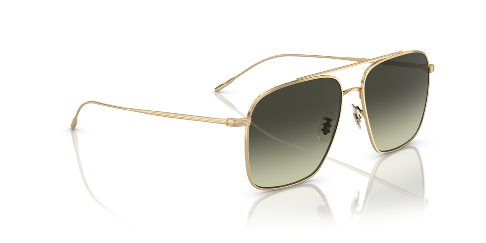 Sie Oliver Peoples Dresner mit Gold Gestell und Grün Gläsern - bild 3