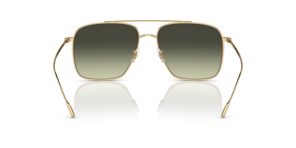 Oliver Peoples Dresner with Gold frame and Green lenses - Image 5