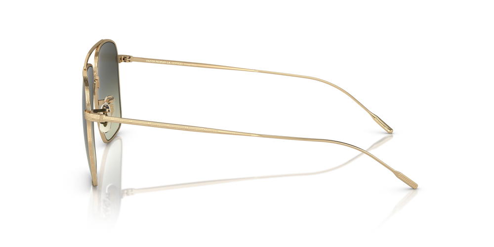 Sie Oliver Peoples Dresner mit Gold Gestell und Grün Gläsern - bild 4