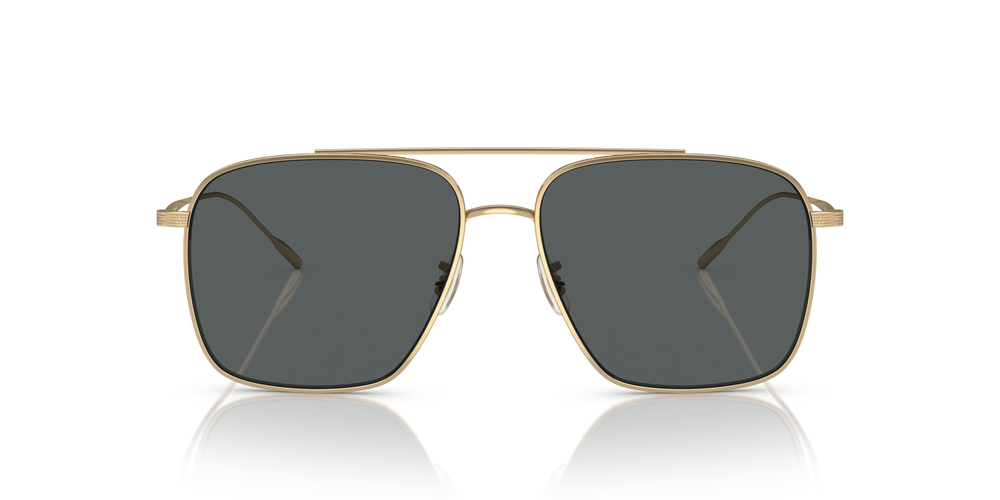 Oliver Peoples Dresner with Gold frame and Grey lenses - image 2