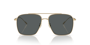 Oliver Peoples Dresner with Gold frame and Grey lenses - image 2