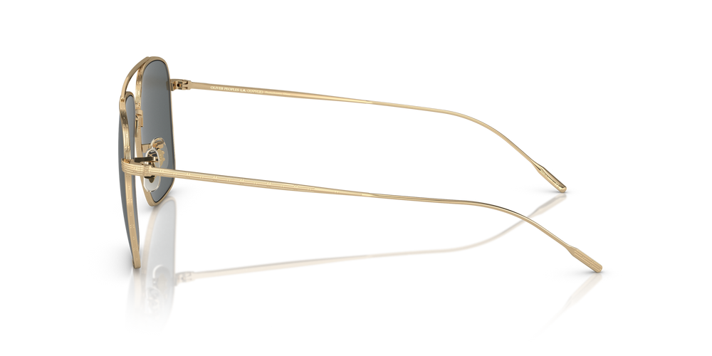 Oliver Peoples Dresner with Gold frame and Grey lenses - image 4