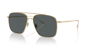 Oliver Peoples Dresner with Gold frame and Grey lenses - image 1