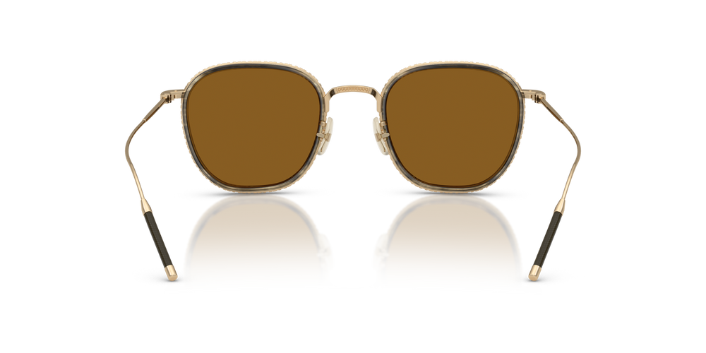 Oliver Peoples TK-9 Sun Gold Plated with 18k Gold Plated frame and Brown lenses - image 5