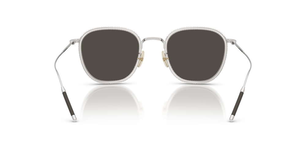 Oliver Peoples TK-9 Sun Gold Plated with 18k White Gold Plated frame and Grey lenses - image 5