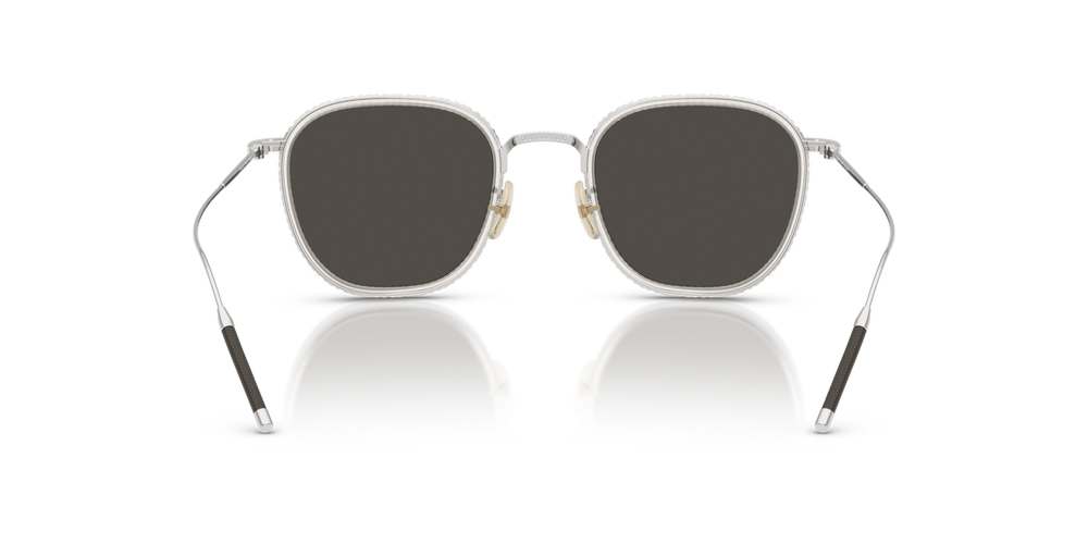 Oliver Peoples TK-9 Sun Gold Plated with 18k White Gold Plated frame and Grey lenses - image 5