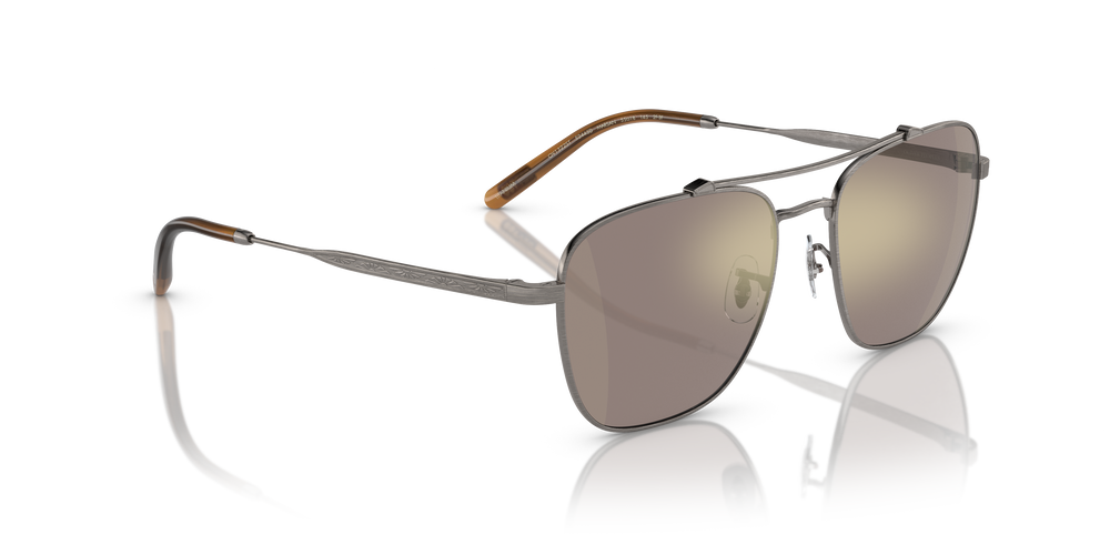 Oliver Peoples Marsan with Antique Pewter frame and Brown lenses - Image 3