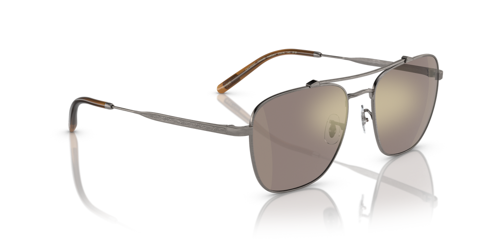 Oliver Peoples Marsan with Antique Pewter frame and Brown lenses - image 3