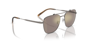 Oliver Peoples Marsan with Antique Pewter frame and Brown lenses - image 3