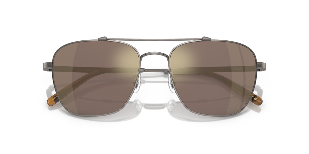 Oliver Peoples Marsan with Antique Pewter frame and Brown lenses - image 7