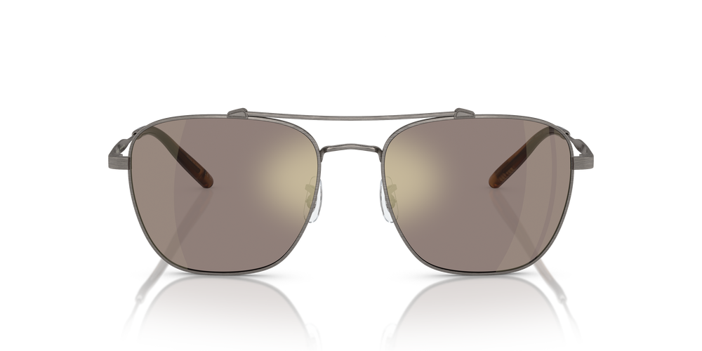 Oliver Peoples Marsan with Antique Pewter frame and Brown lenses - Image 2