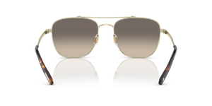 Sie Oliver Peoples Marsan mit Gold gebürstet Gestell und Grau Gläsern - bild 5