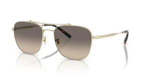 Oliver Peoples Marsan con montatura Oro Spazzolato e lenti  Grigio - L'immagine 1
