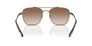 Oliver Peoples Marsan con montatura Oro Antico e lenti  Marrone - immagine 5