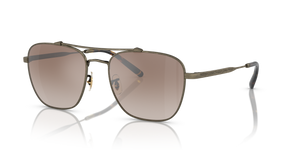 Oliver Peoples Marsan con montatura Oro Antico e lenti  Marrone - immagine 1