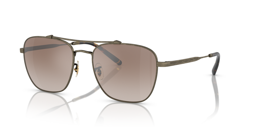 Oliver Peoples Marsan with Antique Gold frame and Brown lenses - image 4
