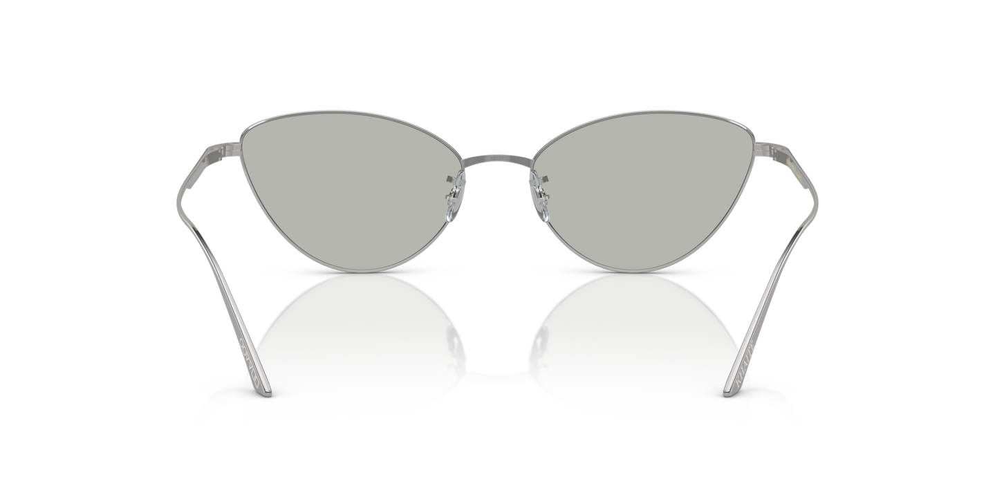 Oliver Peoples 1998C with Silver frame and Silver lenses - Image Nosepads