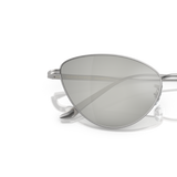 Sie Oliver Peoples 1998C mit Silber Gestell und Silber Gläsern - Variant