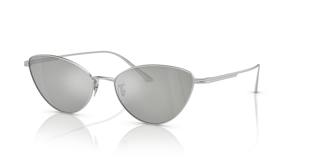 Oliver Peoples 1998C with Silver frame and Silver Mirror lenses
