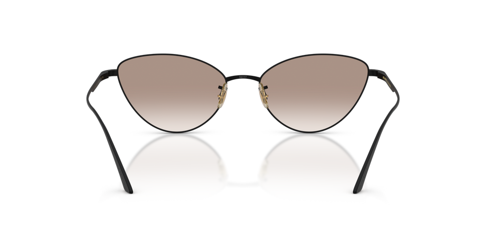 Oliver Peoples 1998C、マットブラックフレーム、ブラウンレンズ - 画像 5