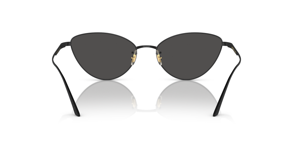 Sie Oliver Peoples 1998C mit Matt Schwarz Gestell und Grau Gläsern - Das Bild 5