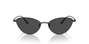 Sie Oliver Peoples 1998C mit Matt Schwarz Gestell und Grau Gläsern - Das Bild 2