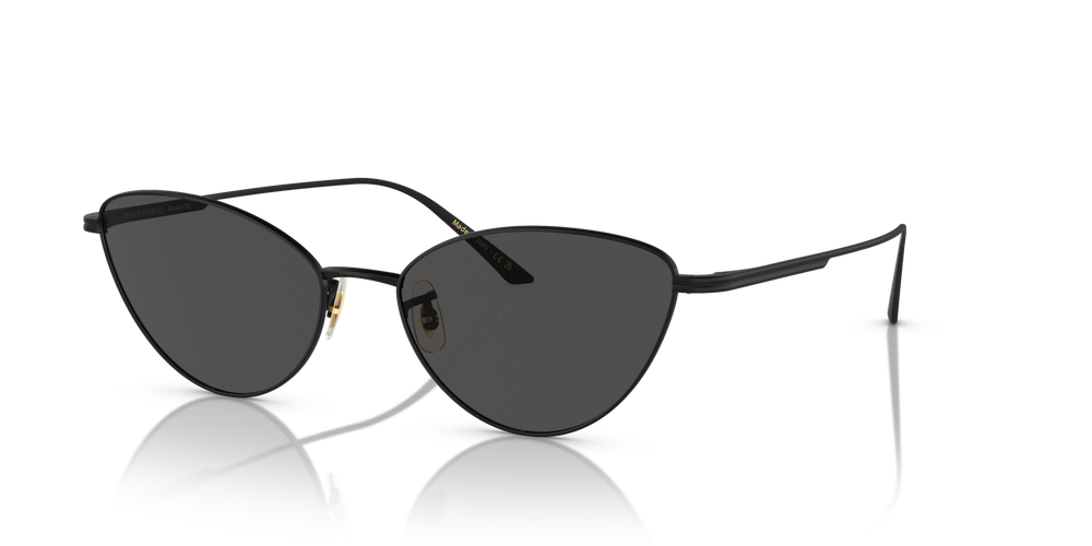 Sie Oliver Peoples 1998C mit Matt Schwarz Gestell und Grau Gläsern - bild 3