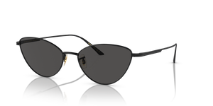 Oliver Peoples 1998C con montura Negro Mate y lentes Gris - imagen 1