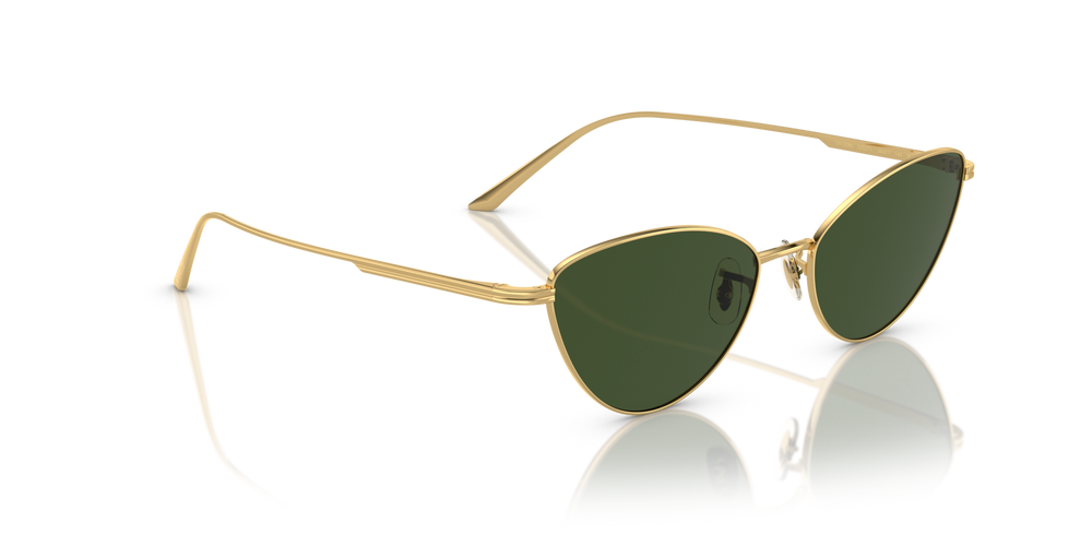 Oliver Peoples 1998C with Gold frame and Green lenses - image 3