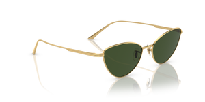 Oliver Peoples 1998C with Gold frame and Green lenses - image 3