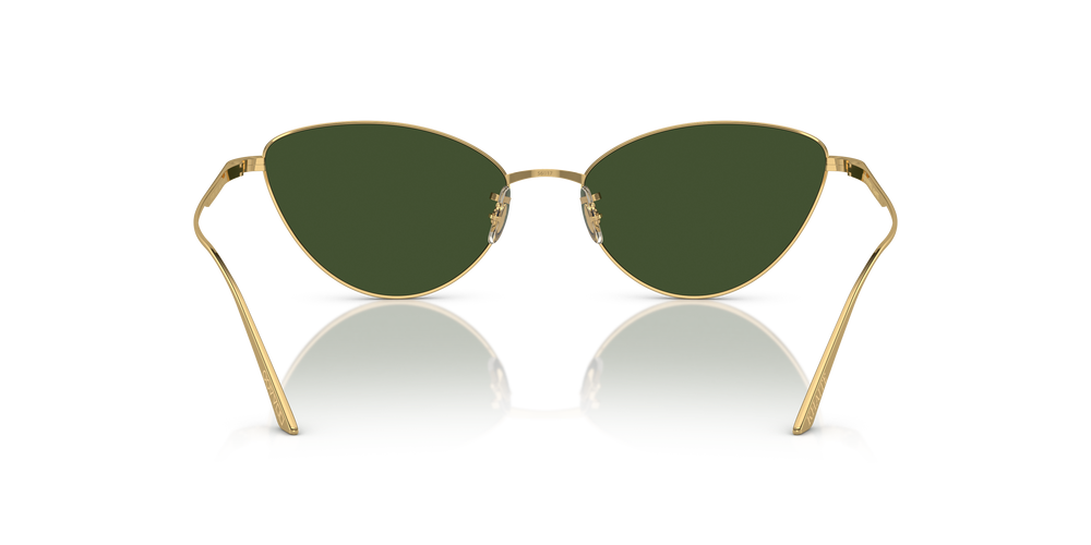 Oliver Peoples 1998C con montatura Oro e lenti  Verde - L'immagine 5