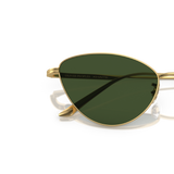 Sie Oliver Peoples 1998C mit Gold Gestell und Grün Gläsern - Variant