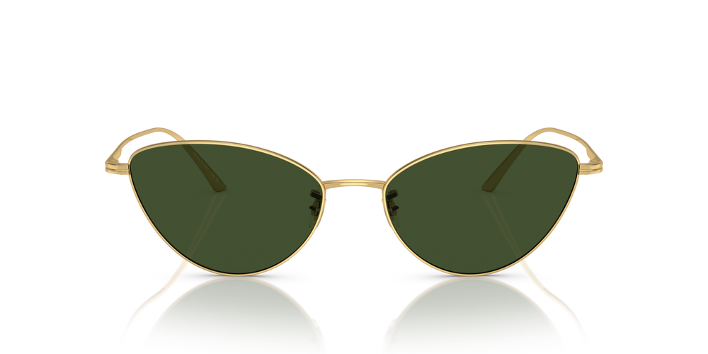 Oliver Peoples 1998C with Gold frame and Green lenses - image 2