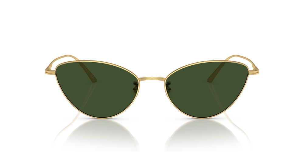 Oliver Peoples 1998C with Gold frame and Green lenses - image 2