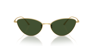 Oliver Peoples 1998C con montatura Oro e lenti  Verde - L'immagine 2