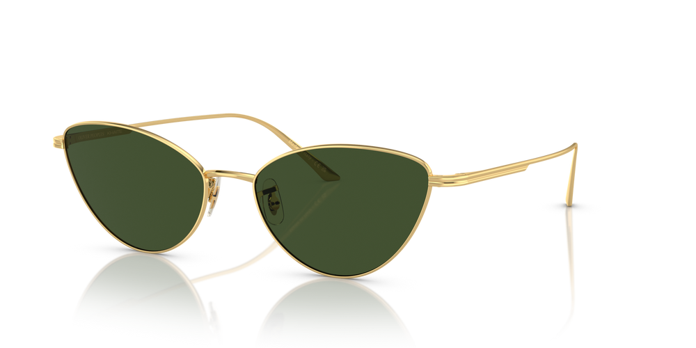 Sie Oliver Peoples 1998C mit Gold Gestell und Grün Gläsern - bild 2