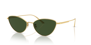 Oliver Peoples 1998C with Gold frame and Green lenses - image 1
