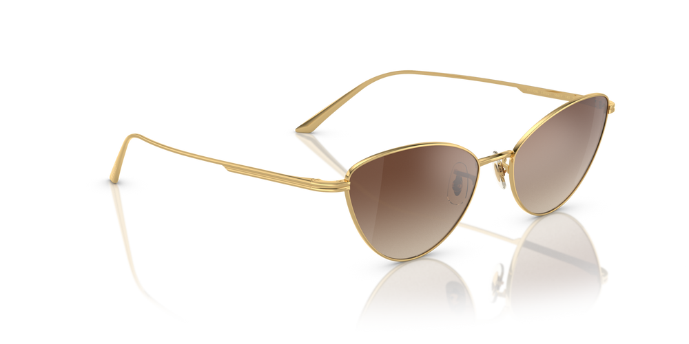 Oliver Peoples 1998C with Gold frame and Brown lenses - image 3