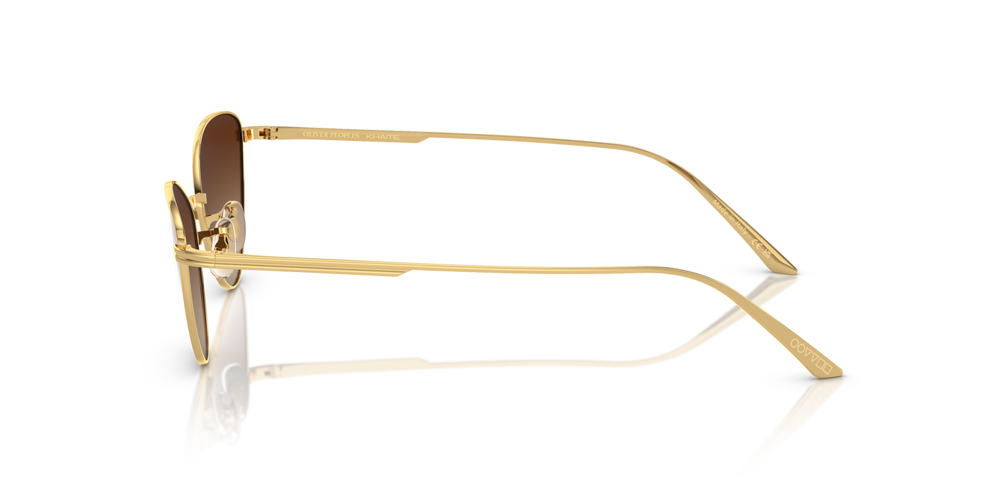 Oliver Peoples 1998C with Gold frame and Dark Brown Gradient