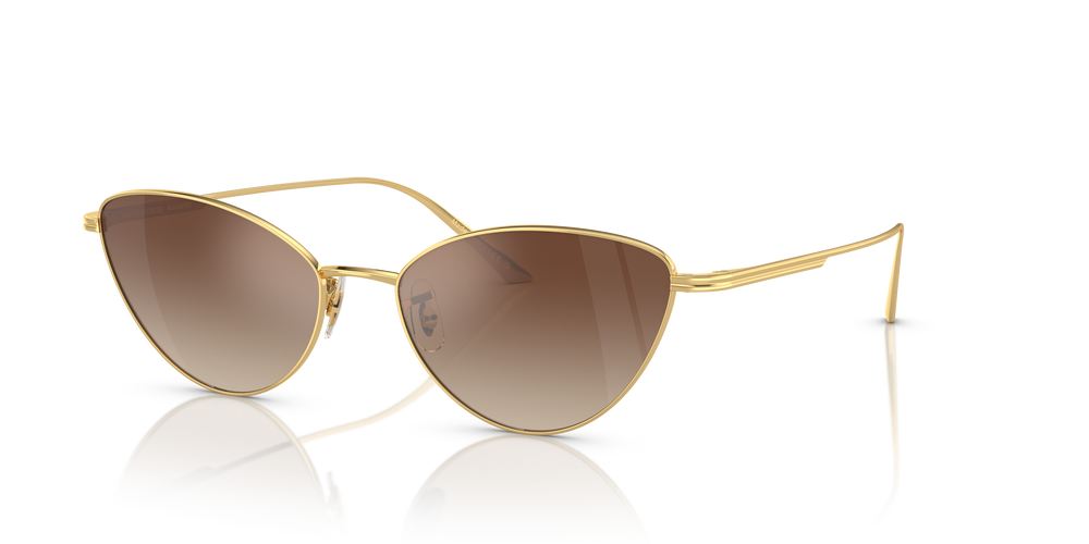 Oliver Peoples 1998C with Gold frame and Dark Brown Gradient
