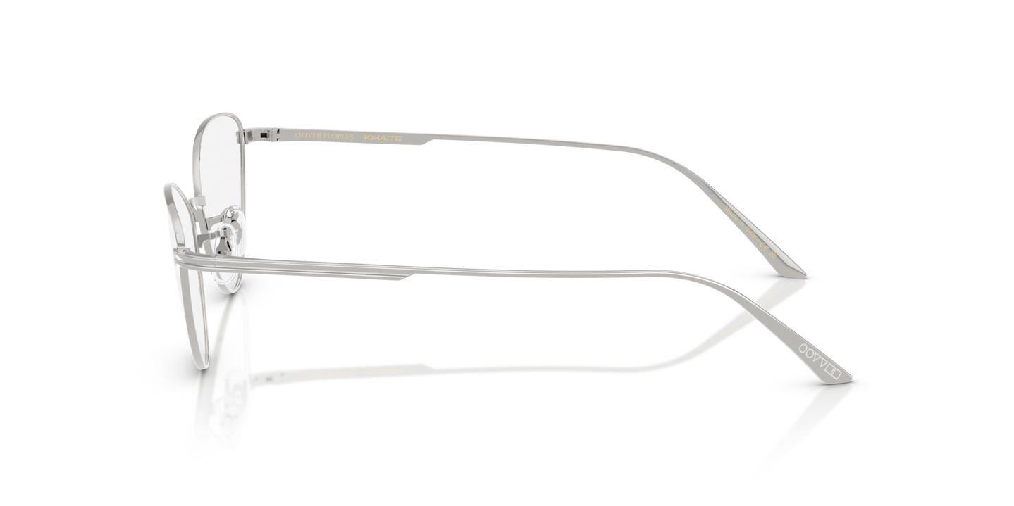Oliver Peoples 1998RX with Silver frame - Image Khaite Temple