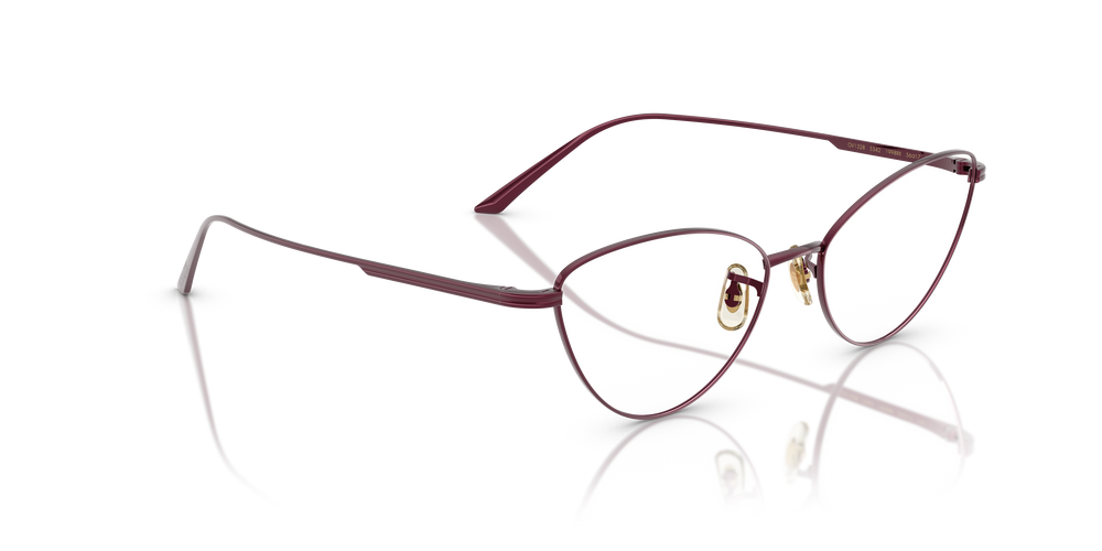 Oliver Peoples 1998RX con montura Rojo burdeos satinado - El 3