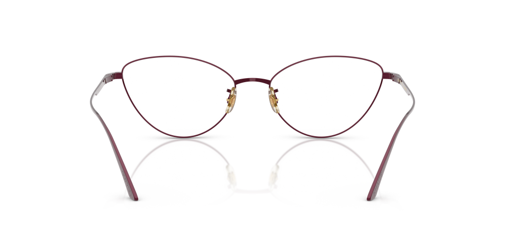 Oliver Peoples 1998RX con montura Rojo burdeos satinado - El 5