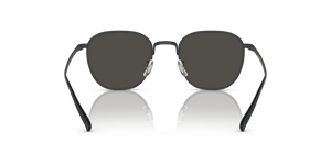 Oliver Peoples Rynn、マットブラックフレーム、グレーレンズ - 画像 5